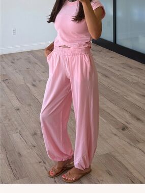 Women's Pink Lounge Set